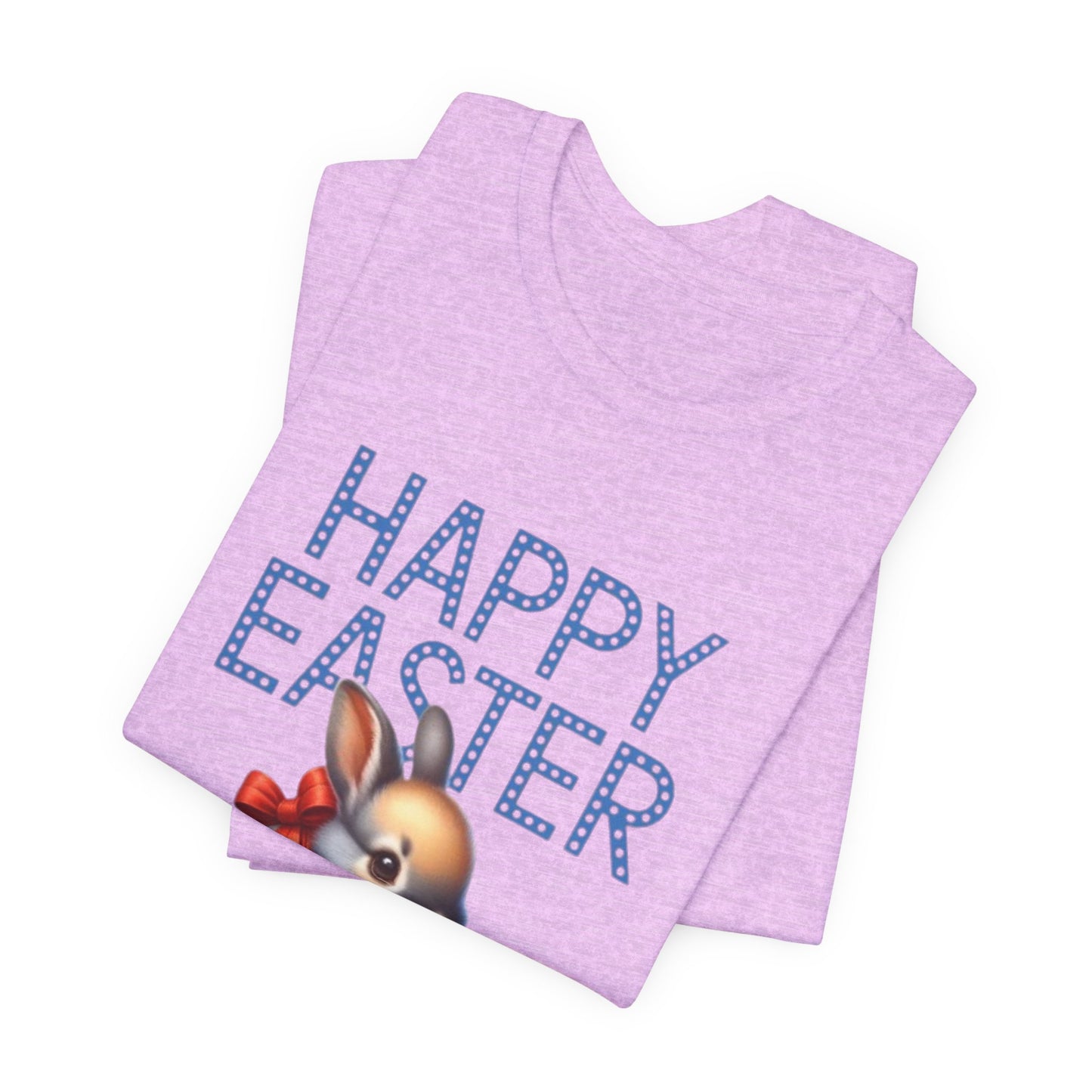Happy Easter Bunny Tee — Cute Vintage Bunny in Teacup Easter T-Shirt