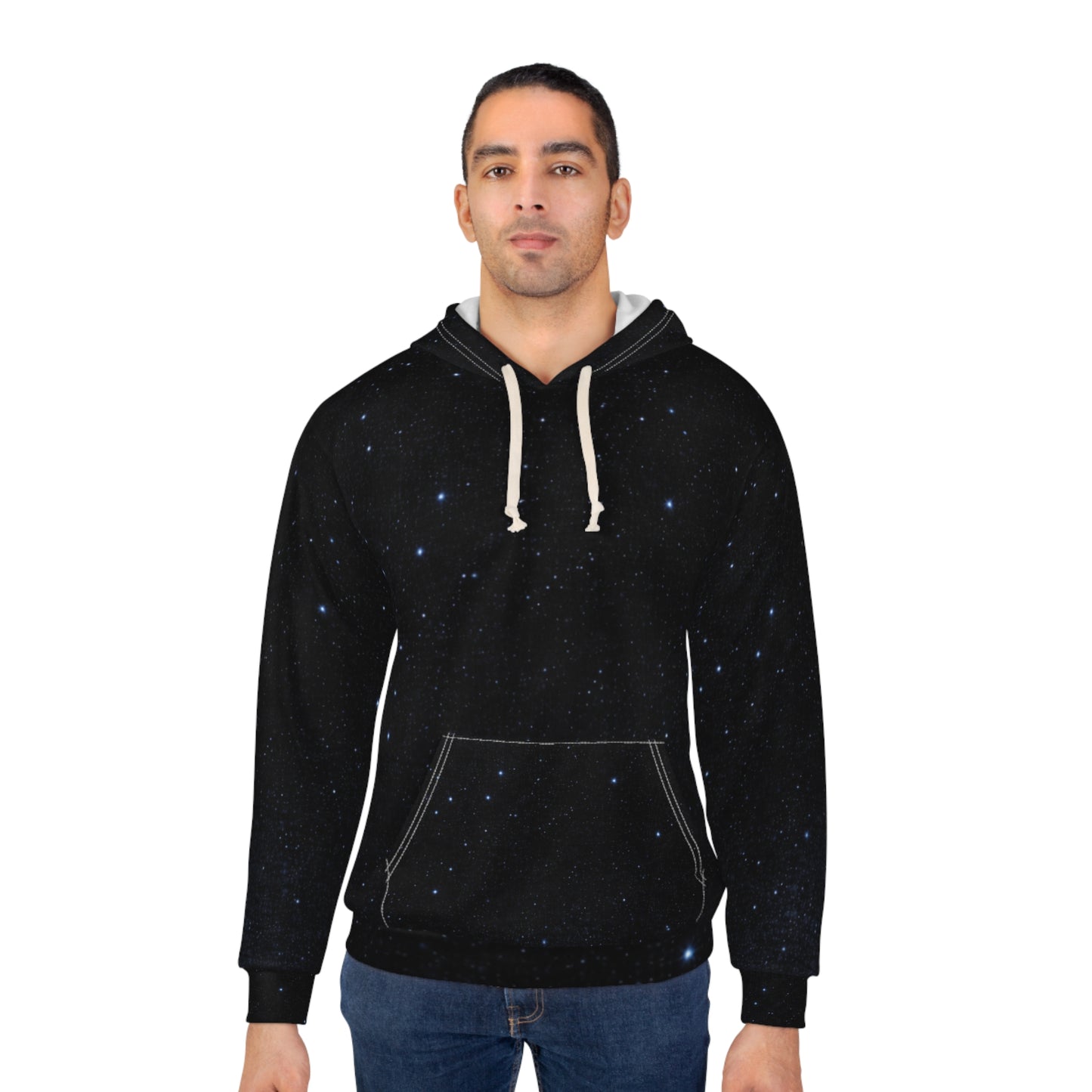 Cosmic Unisex Pullover Hoodie - Stellar Space Design