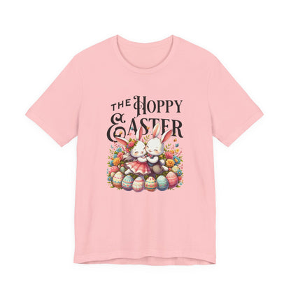 Easter Bunny Tee – "The Hoppy Easter" Cute Bunny & Colorful Eggs T-Shirt