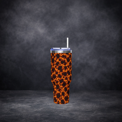 Lava Bundle | Hoodie + Vacuum Thermal Tumbler