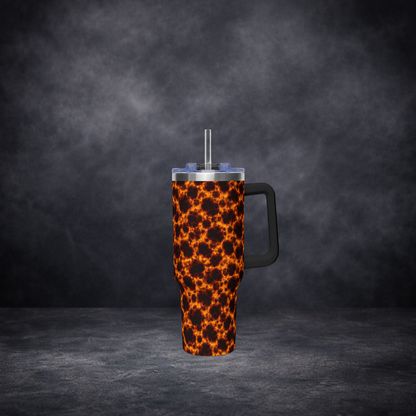 Lava Bundle | Hoodie + Vacuum Thermal Tumbler