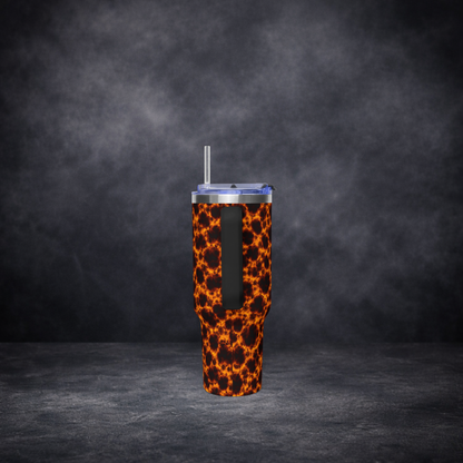 Lava Bundle | Hoodie + Vacuum Thermal Tumbler