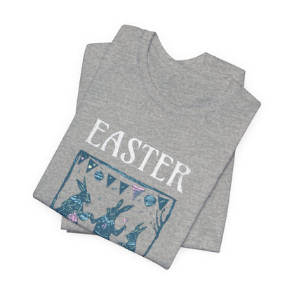 Easter Celebration Tee — Vintage Dancing Bunnies Graphic T-Shirt