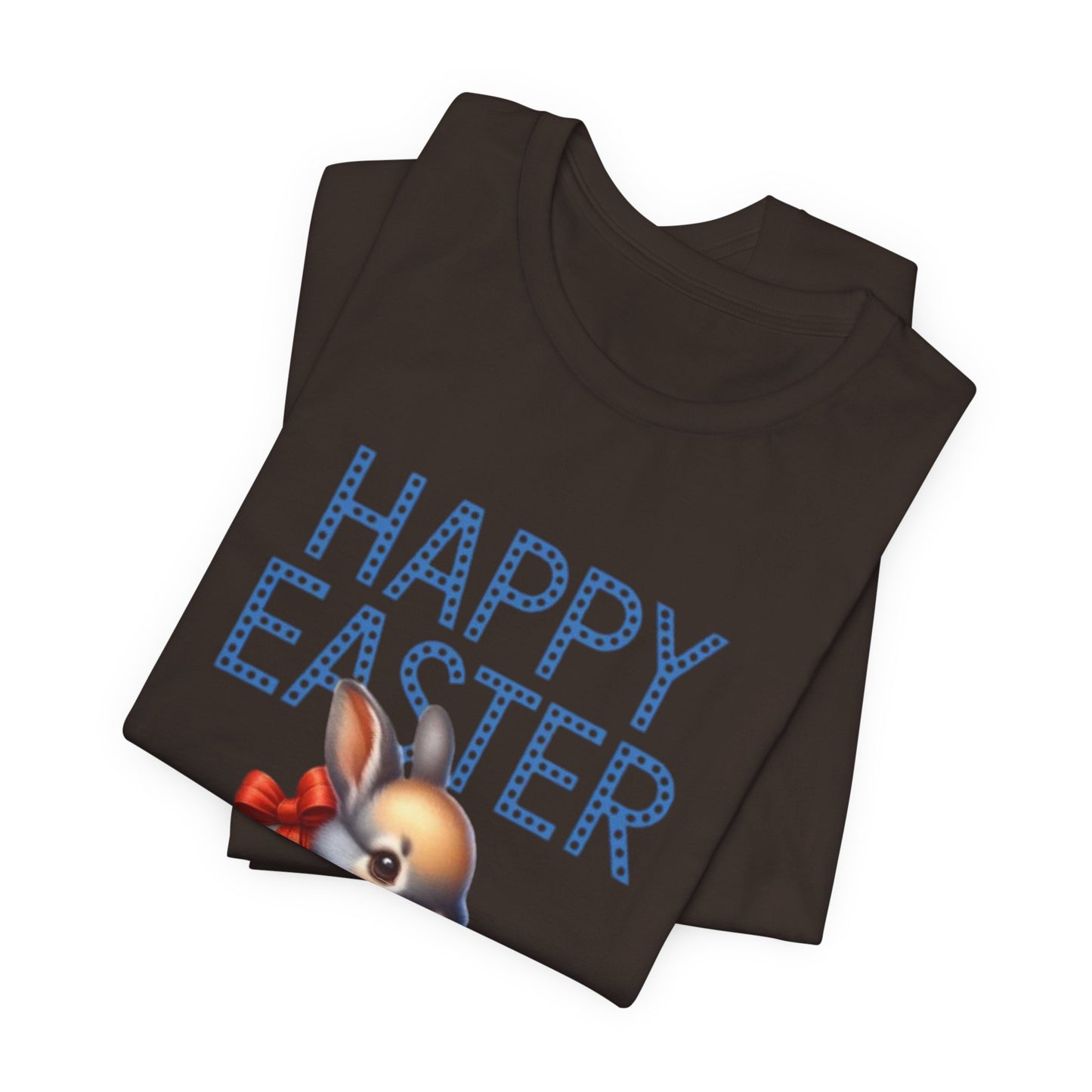 Happy Easter Bunny Tee — Cute Vintage Bunny in Teacup Easter T-Shirt