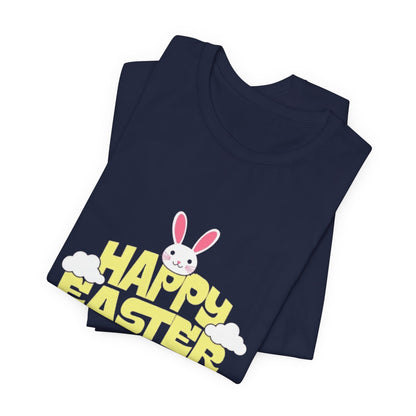 Easter Day Tee – Cute Bunny & Eggs Holiday T-Shirt