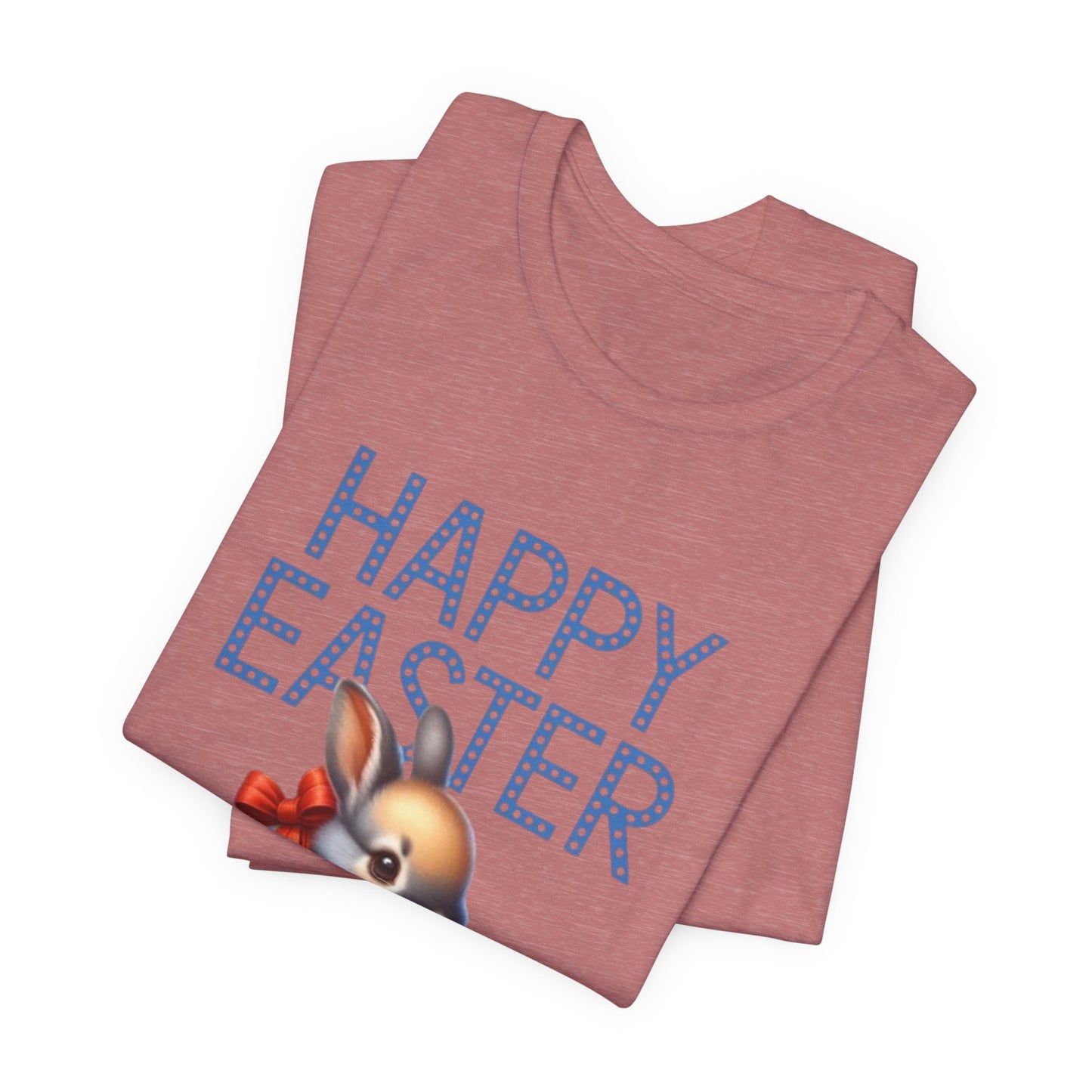 Happy Easter Bunny Tee — Cute Vintage Bunny in Teacup Easter T-Shirt