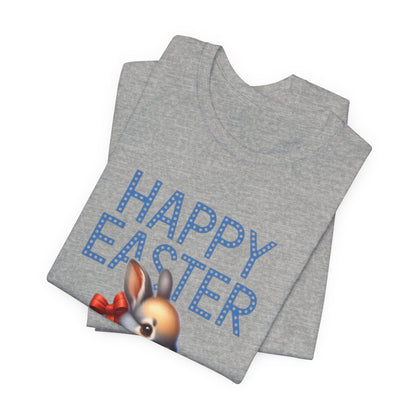 Happy Easter Bunny Tee — Cute Vintage Bunny in Teacup Easter T-Shirt