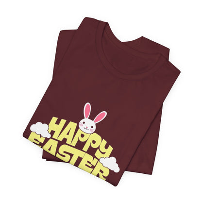 Easter Day Tee – Cute Bunny & Eggs Holiday T-Shirt
